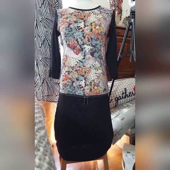Custo Barcelona Painting Print Dress Size 36 - Picture 1 of 14